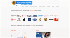 Desktop Screenshot of globalwebshopping.com